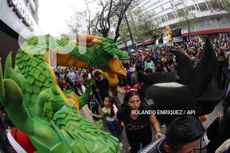 CONCURSO DE  ANOS VIEJOS AVE AMAZONAS
