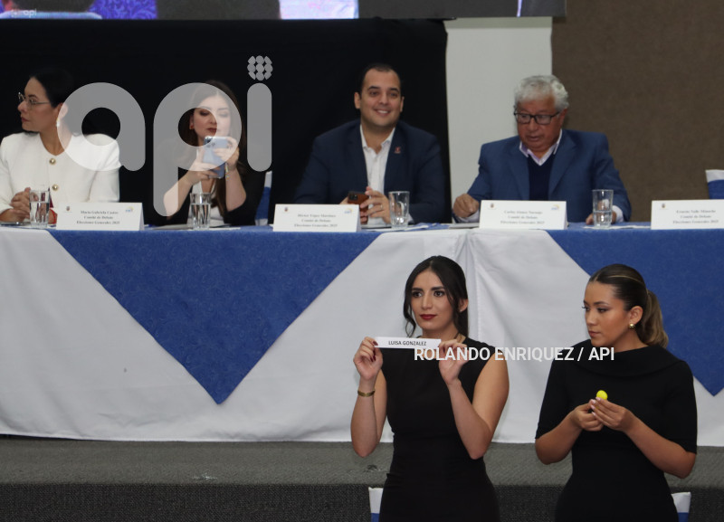 SORTEO PUBLICO DEBATE PRESIDENCIAL