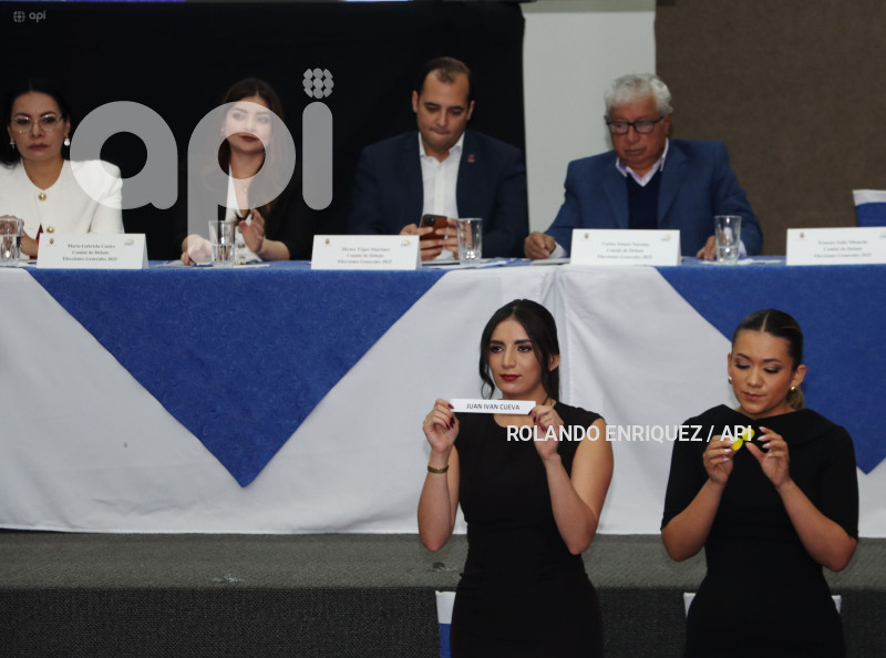 SORTEO PUBLICO DEBATE PRESIDENCIAL