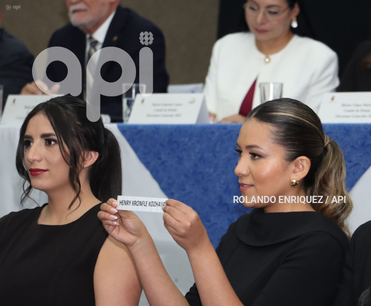 SORTEO PUBLICO DEBATE PRESIDENCIAL