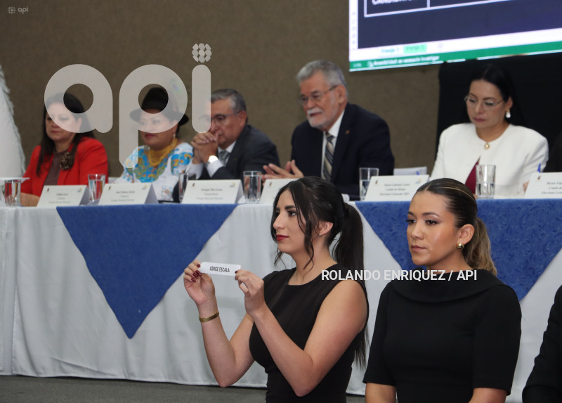 SORTEO PUBLICO DEBATE PRESIDENCIAL