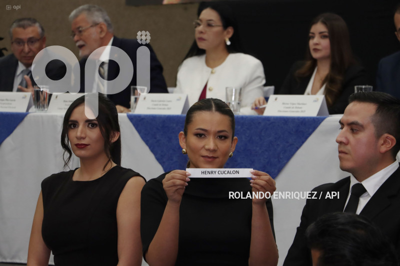 SORTEO PUBLICO DEBATE PRESIDENCIAL