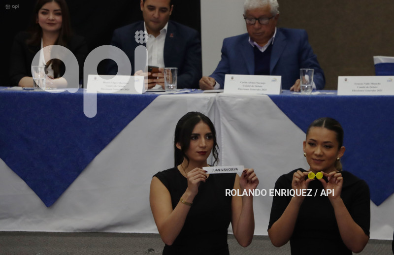 SORTEO PUBLICO DEBATE PRESIDENCIAL