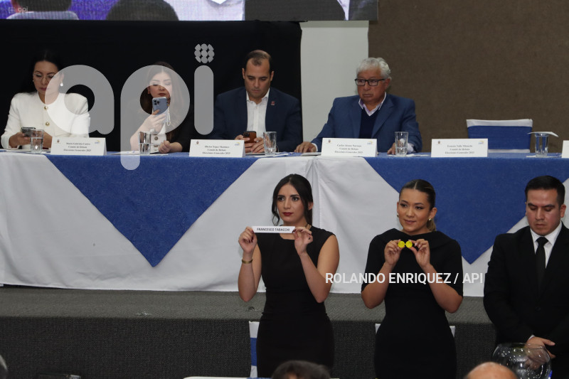 SORTEO PUBLICO DEBATE PRESIDENCIAL