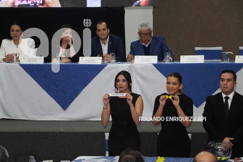 SORTEO PUBLICO DEBATE PRESIDENCIAL