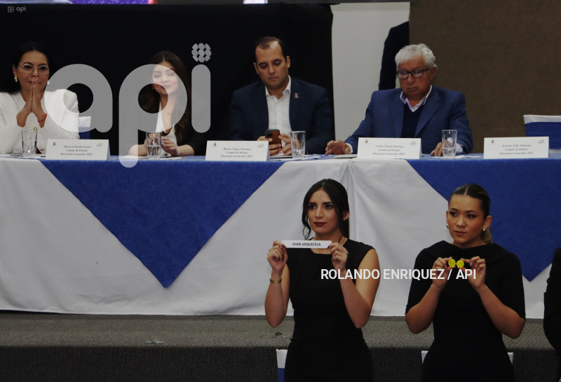 SORTEO PUBLICO DEBATE PRESIDENCIAL