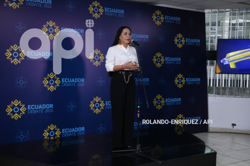 AMBIENTE INTERNO DEBATE PRESIDENCIAL 2025