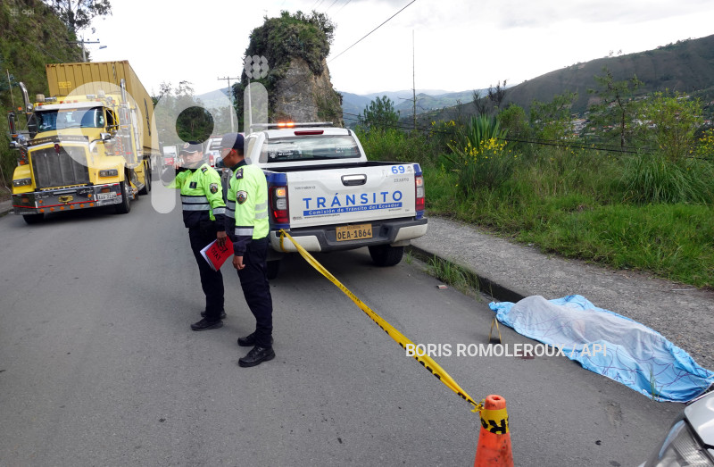 CUENCA-ACCIDENTE TRANSITO-VIA PAUTE