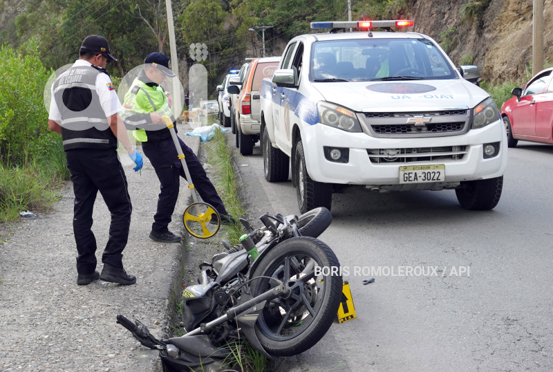 CUENCA-ACCIDENTE TRANSITO-VIA PAUTE
