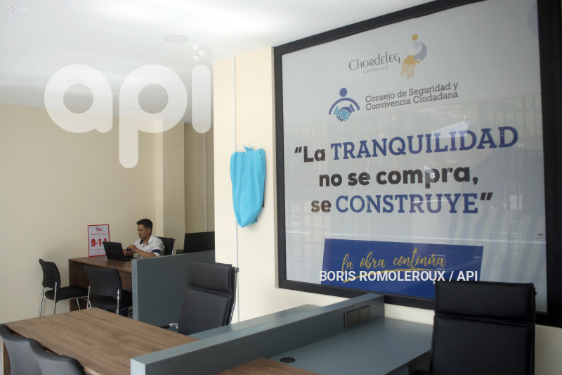 CHORDELEG-INAGURACION-SALA DE VIDEOVIGILANCIA-CHORDELEG