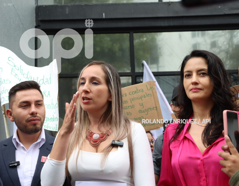 ELSA GUERRA DENUNCIA A LUCIO GUTIERREZ EN EL TCE
