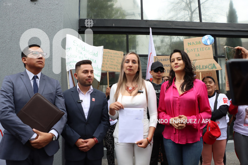 ELSA GUERRA DENUNCIA A LUCIO GUTIERREZ EN EL TCE