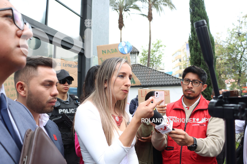 ELSA GUERRA DENUNCIA A LUCIO GUTIERREZ EN EL TCE