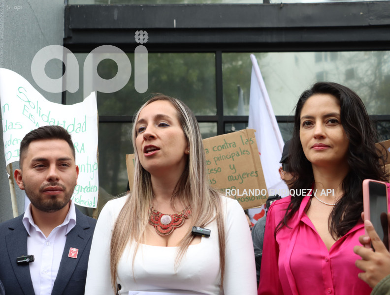 ELSA GUERRA DENUNCIA A LUCIO GUTIERREZ EN EL TCE