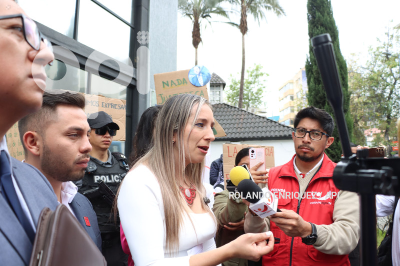 ELSA GUERRA DENUNCIA A LUCIO GUTIERREZ EN EL TCE