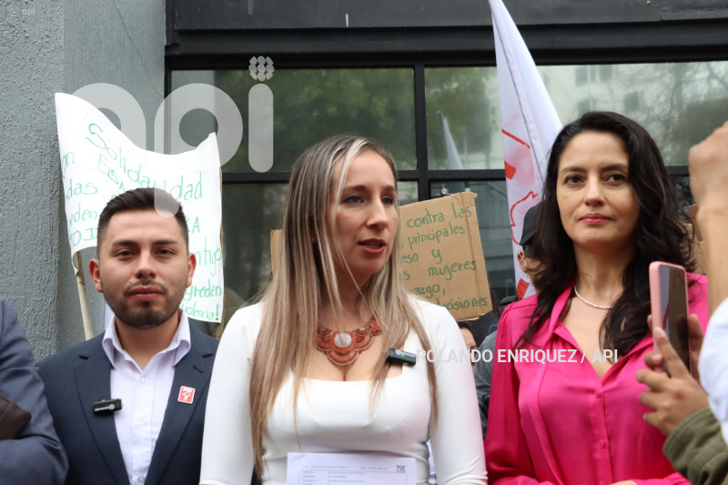 ELSA GUERRA DENUNCIA A LUCIO GUTIERREZ EN EL TCE