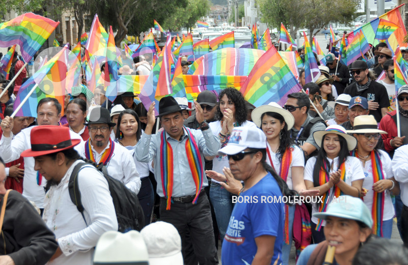CUENCA-ELECCIONES LEONEL IZA-CANDIDATO PRESIDENTE