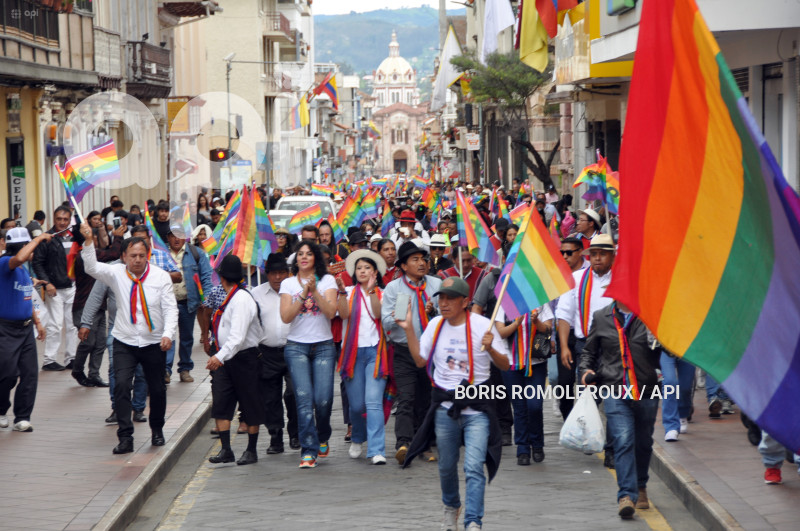 CUENCA-ELECCIONES LEONIDAS IZA-CANDIDATO PRESIDENTE