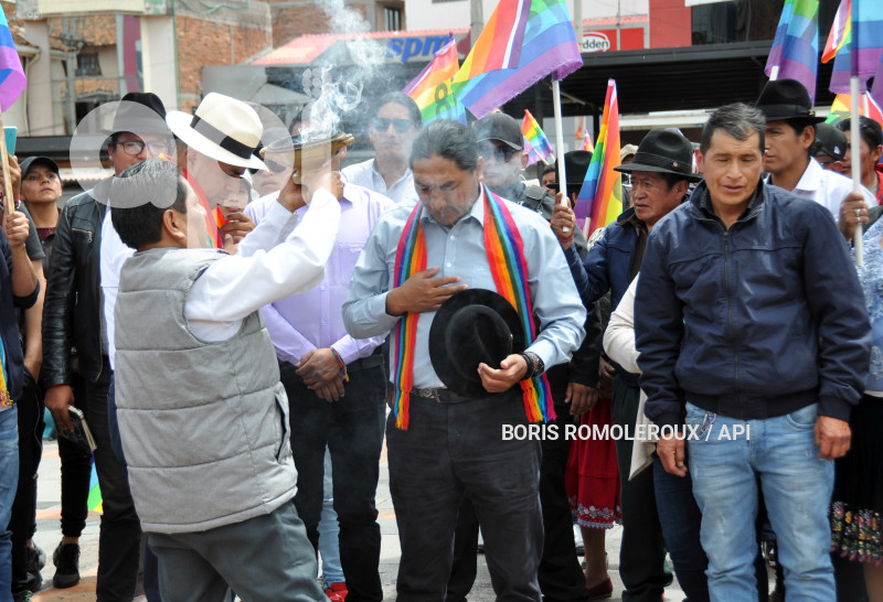 CUENCA-ELECCIONES LEONEL IZA-CANDIDATO PRESIDENTE