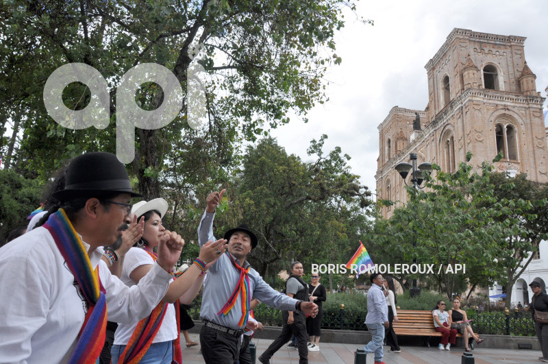 CUENCA-ELECCIONES LEONEL IZA-CANDIDATO PRESIDENTE