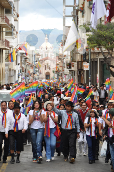 CUENCA-ELECCIONES LEONIDAS IZA-CANDIDATO PRESIDENTE