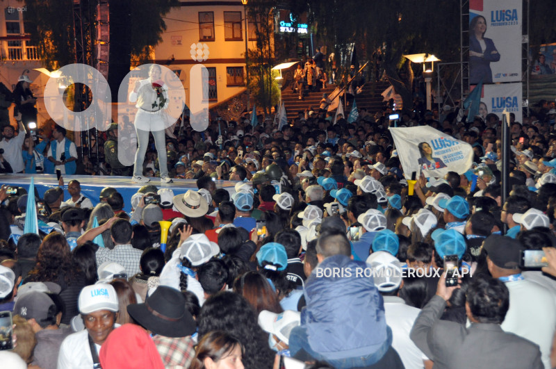 CUENCA-ELECCIONES LUISA GONZALEZ-CANDIDATO PRESIDENTE