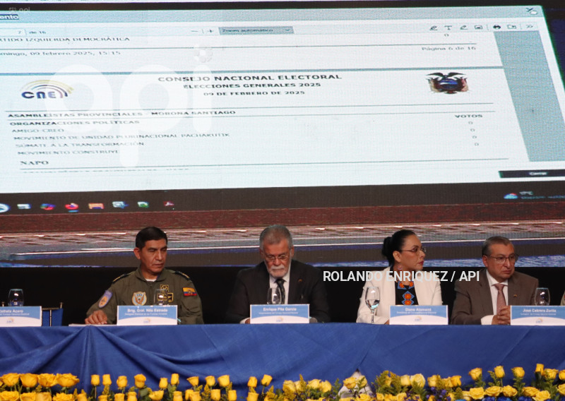 UIO ELECCIONES 2025 CENTRO DE MANDO CNE