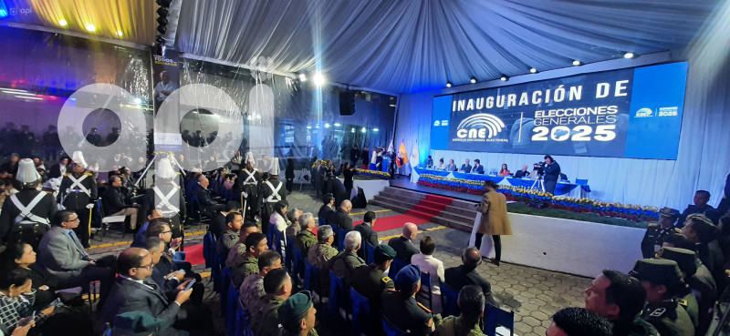 INAUGURACION ELECCIONES GENERALES 2025