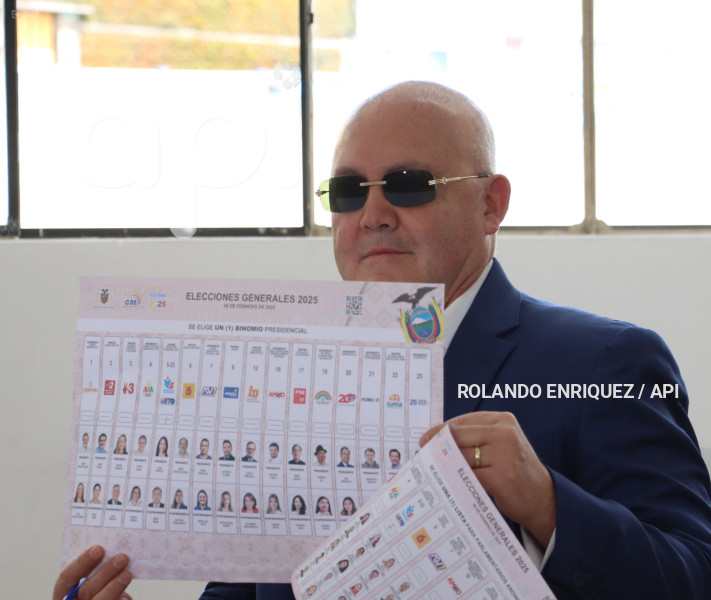 UIO ELECCIONES 2025 VOTO DIEGO BORJA
