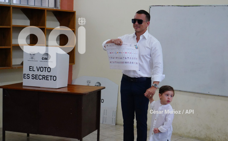 GYE-ELECCIONES 2025 VOTO NOBOA