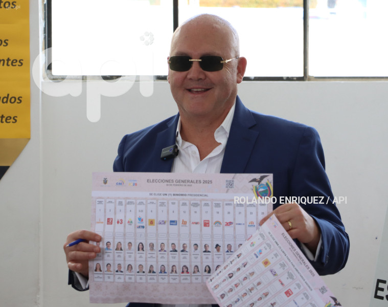 UIO ELECCIONES 2025 VOTO DIEGO BORJA