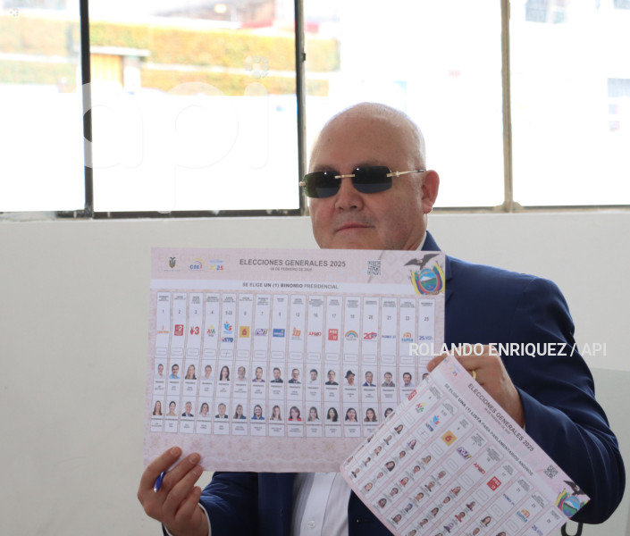UIO ELECCIONES 2025 VOTO DIEGO BORJA