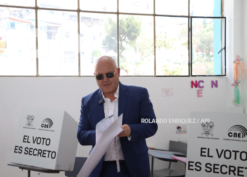 UIO ELECCIONES 2025 VOTO DIEGO BORJA
