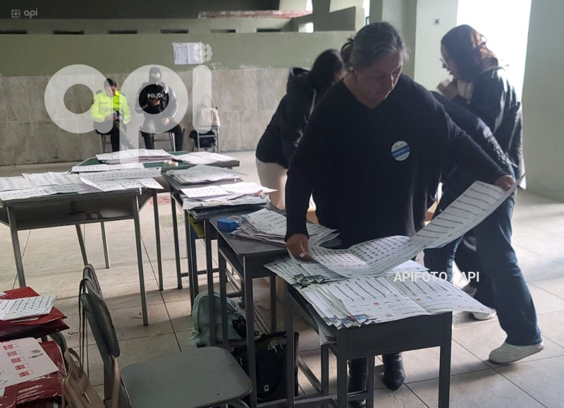 CUENCA-ELECCIONES 2025 GENERALES-CONTEO