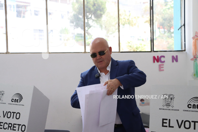 UIO ELECCIONES 2025 VOTO DIEGO BORJA
