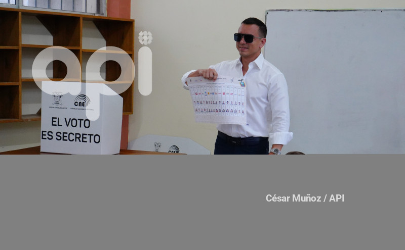 GYE-ELECCIONES 2025 VOTO NOBOA