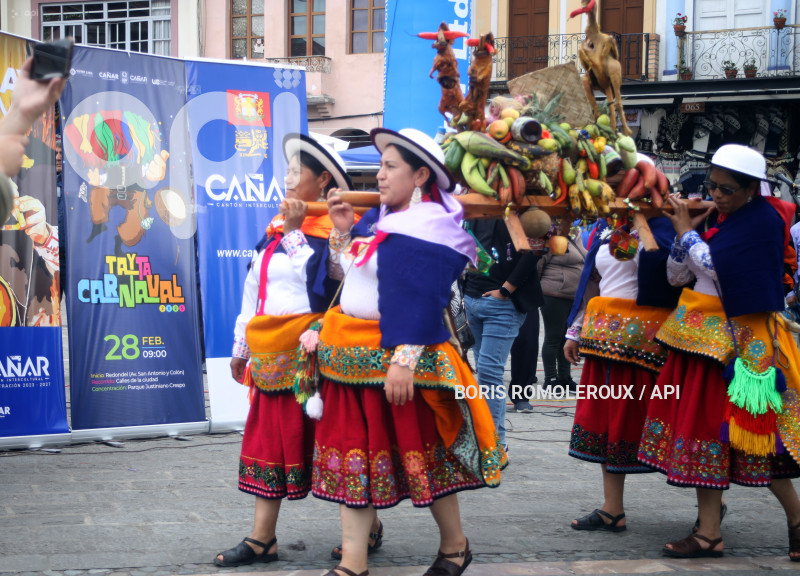 CUENCA-PRESENTACION AGENDA CARNAVAL-CAÑAR