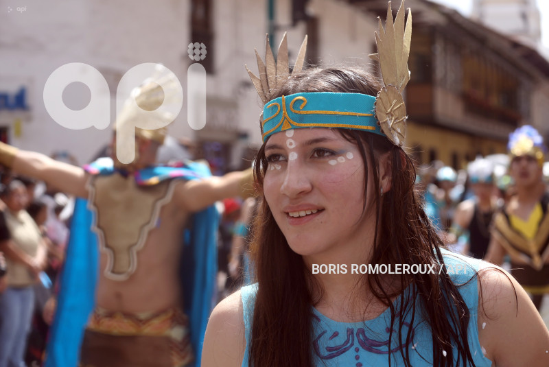 CUENCA-DESFILE CARNAVAL-CUATRO RIOS