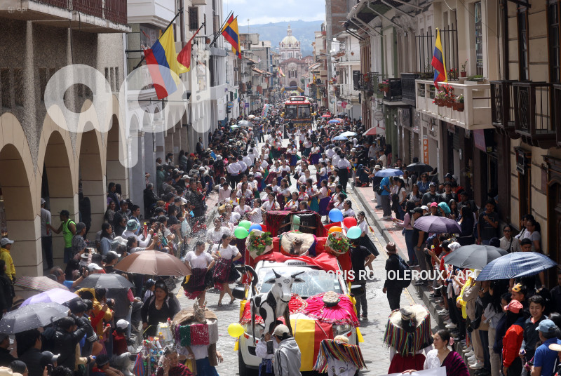 CUENCA-DESFILE CARNAVAL-CUATRO RIOS