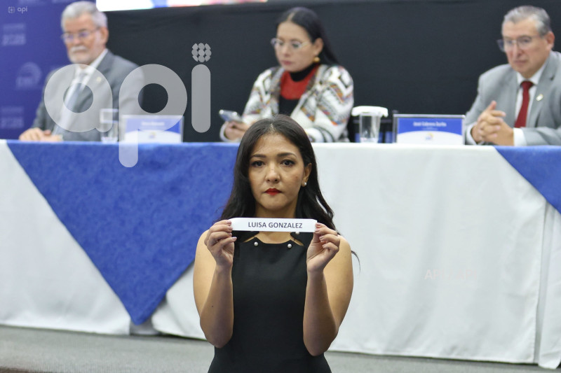 SORTEO DEBATE PRESIDENCIAL