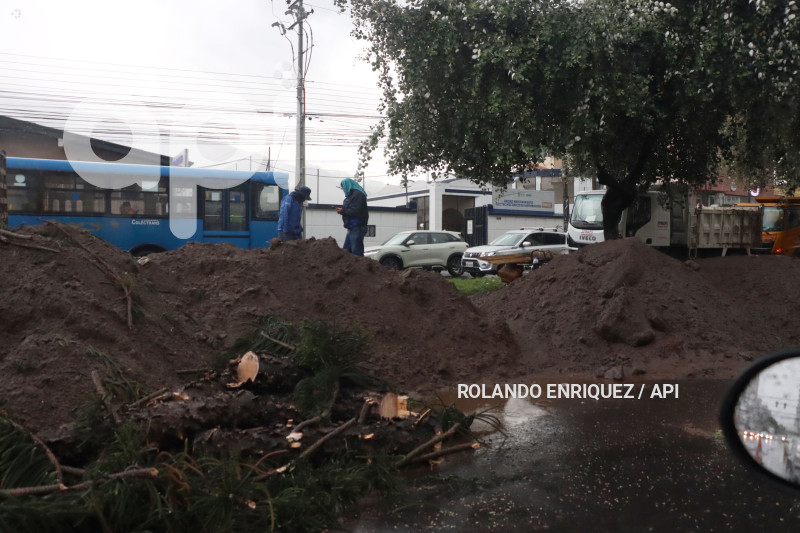 LLUVIA Y BACHES QUITO