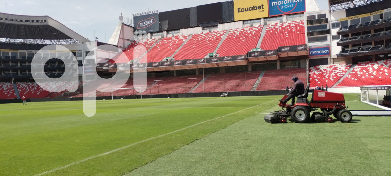 ESTADIO RODRIGO PAZ PREPARATIVOS