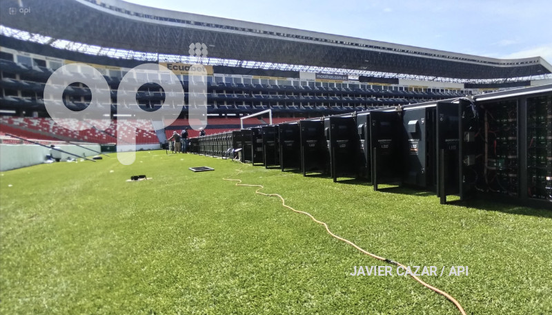ESTADIO RODRIGO PAZ PREPARATIVOS