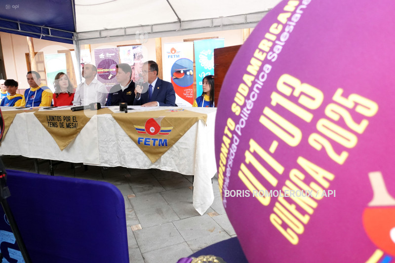 CUENCA-LANZAMIENTO-SUDAMERICANO TENIS MESA