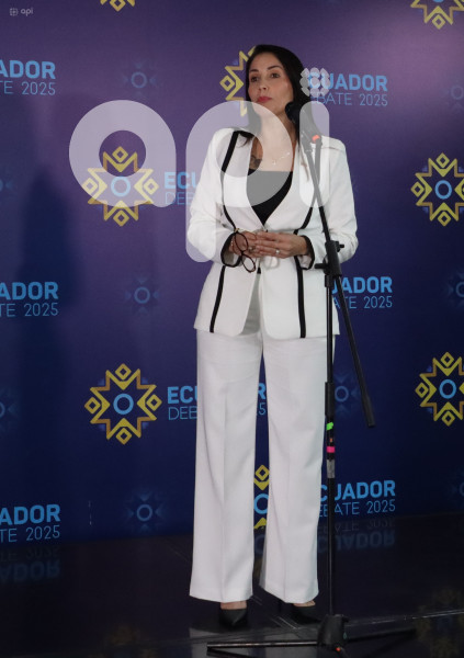 DEBATE PRESIDENCIAL 2025 GONZALEZ  NOBOA