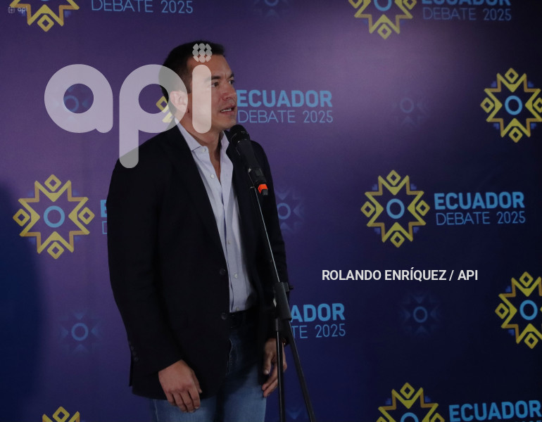 DEBATE PRESIDENCIAL 2025 GONZALEZ  NOBOA