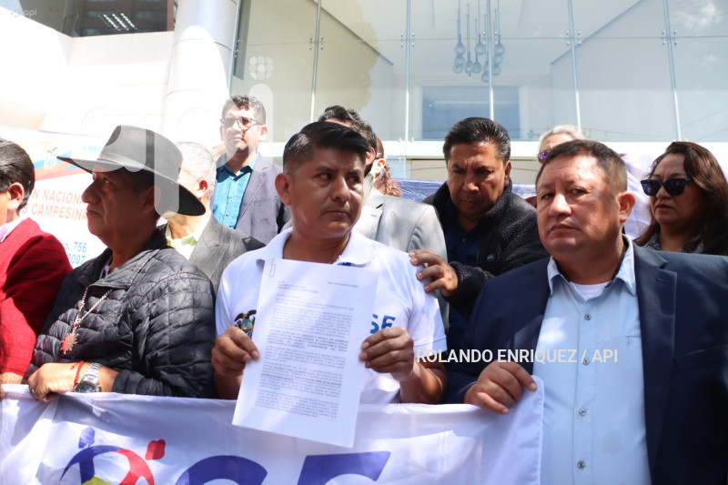 ORGANIZACIONES SOCIALES PIDEN CONSTITUYENTE