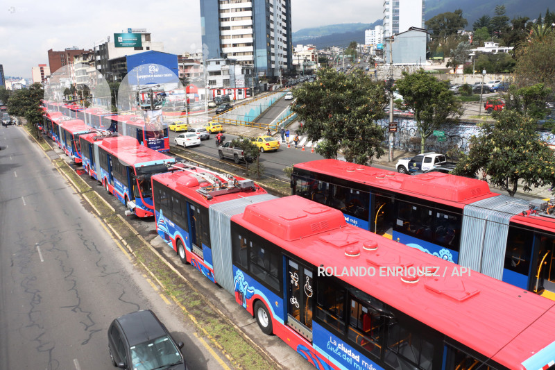 INAUGURACION  NUEVO TROLEBUS