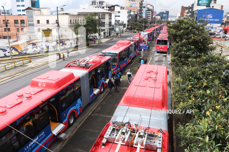 INAUGURACION  NUEVO TROLEBUS