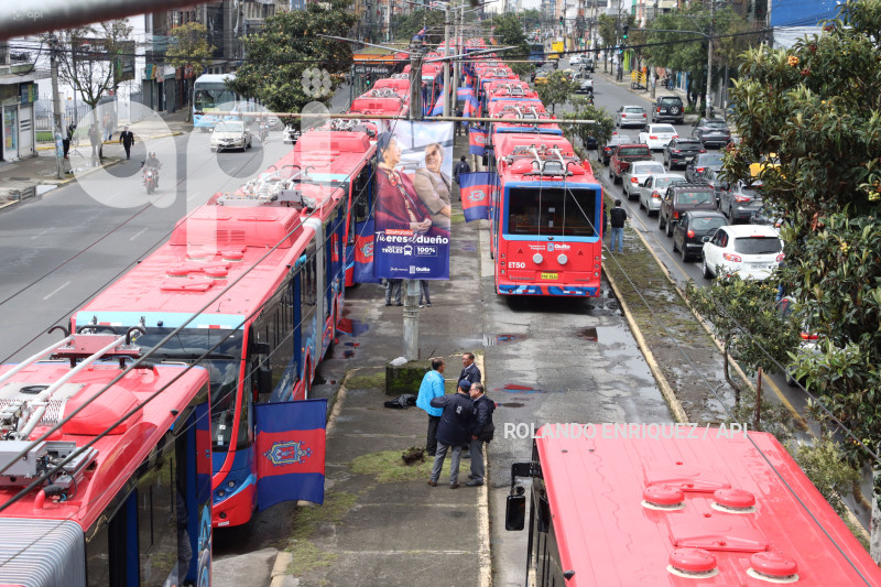 INAUGURACION  NUEVO TROLEBUS